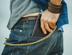 Black Leather Wallet