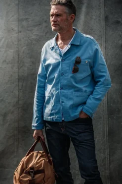 Blue Bolt Chore Jacket