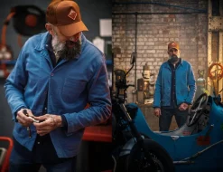 Blue Bolt Chore Jacket