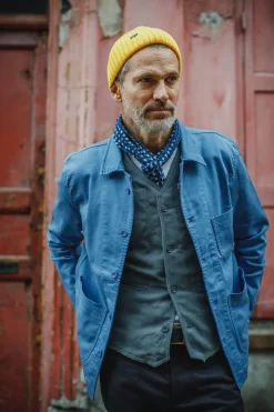 Blue Bolt Chore Jacket