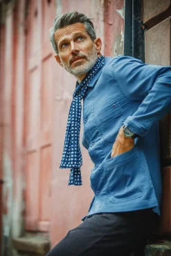 Blue Bolt Chore Jacket