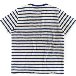 Breton Striped T Shirt Blue
