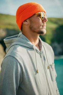 Bright Orange Atlantic Watch Cap / Beanie