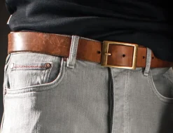 Brown Leather Belt