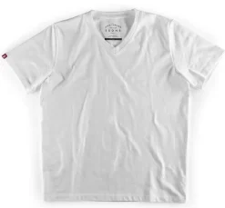 Classic White V-Neck T-Shirt