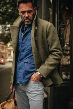 Crafter Indigo Wash Chore Jacket