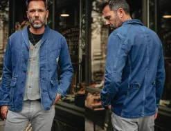 Crafter Indigo Wash Chore Jacket