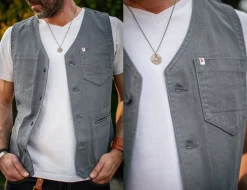 Grey Lincoln Waistcoat / Vest