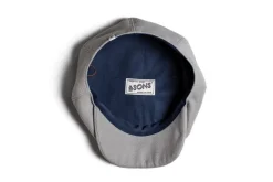 Jackson Traditional Baker Boy Hat - Light Grey