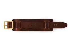 Leather Watch / Wrist Cuff Brown