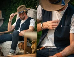 Navy Lincoln Waistcoat / Vest