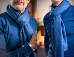 Outlaw Scarf Denim Blue