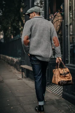 Pioneer British Wool Cardigan Grey