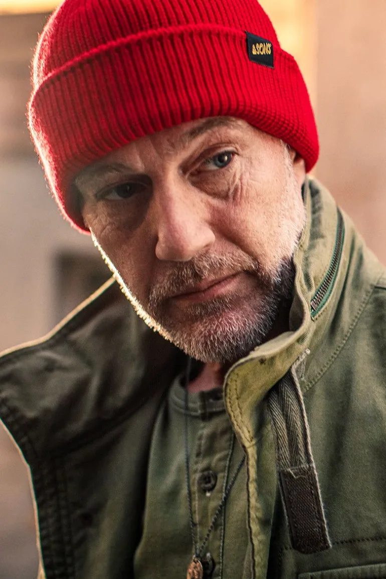 Poppy Red Atlantic Watch Cap / Beanie