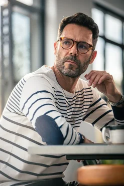 &Sons 21 Breton Long Sleeve Top