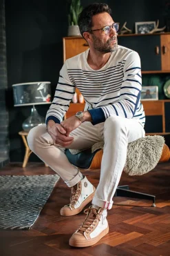 &Sons 21 Breton Long Sleeve Top