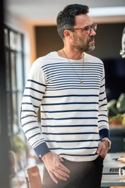 &Sons 21 Breton Long Sleeve Top