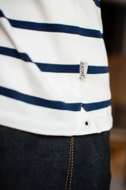 &Sons 21 Breton Long Sleeve Top