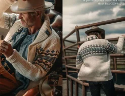 &Sons Alpine Cardigan Ecru