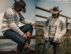 &Sons Alpine Cardigan Ecru