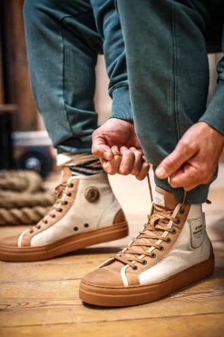 &Sons Baseline Basketball High Top