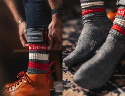 &Sons Baseline Socks Grey