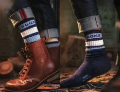 &Sons Baseline Socks Navy