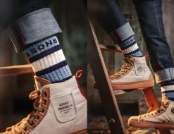 &Sons Baseline Socks Navy
