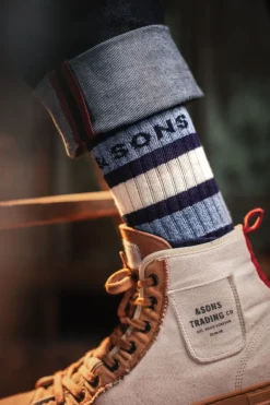 &Sons Baseline Socks Navy