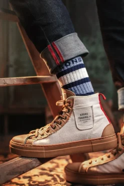 &Sons Baseline Socks Navy