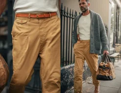 &Sons Beckett Trousers Tan