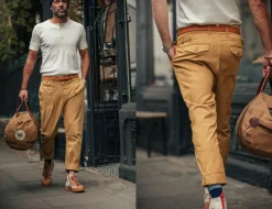 &Sons Beckett Trousers Tan