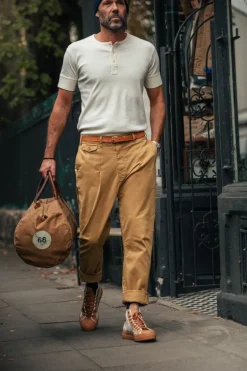 &Sons Beckett Trousers Tan