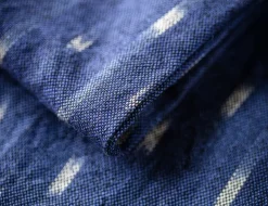 &Sons Blue Star Dot Scarf