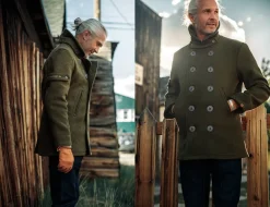 &Sons Boardwalk Peacoat Army Green