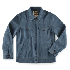 &Sons Cab Coat Churchill Blue