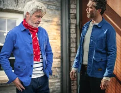 &Sons Carver Jacket French Blue
