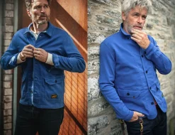 &Sons Carver Jacket French Blue