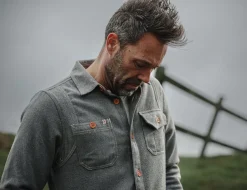 &Sons Cloud Shirt Grey