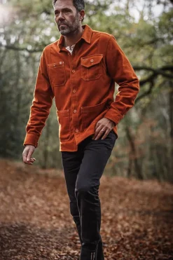 &Sons Cloud Shirt Rust