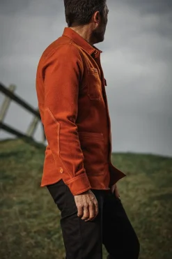&Sons Cloud Shirt Rust