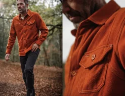 &Sons Cloud Shirt Rust