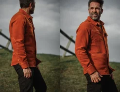 &Sons Cloud Shirt Rust