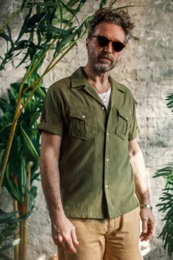 &Sons Coast Shirt Army Green