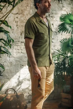 &Sons Coast Shirt Army Green