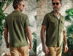 &Sons Coast Shirt Army Green