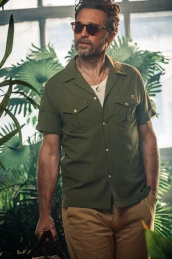 &Sons Coast Shirt Army Green