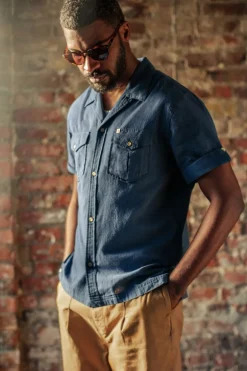 &Sons Coast Shirt Navy