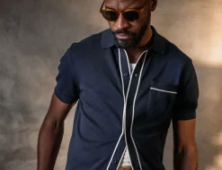 &Sons Dean Polo Navy