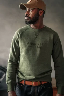 &Sons Deck Sweatshirt Surplus Green